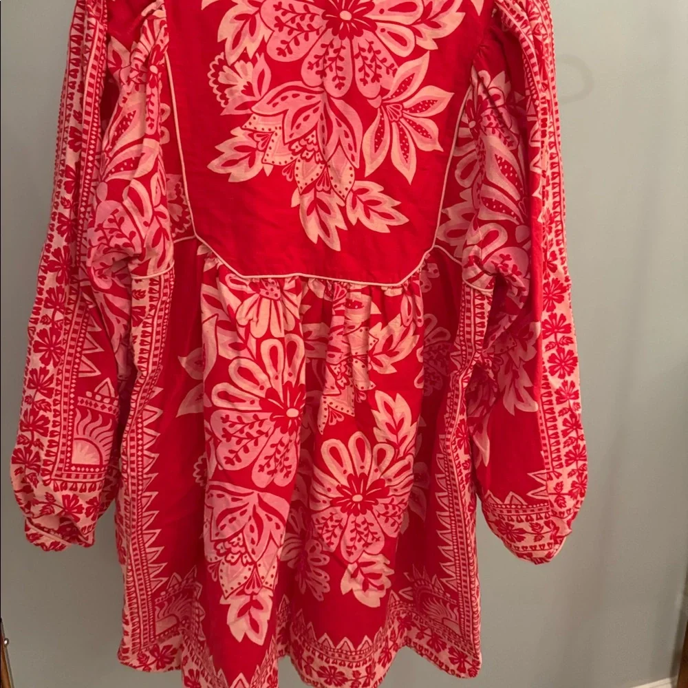 Farm Rio floral print mini dress - Picture 5 of 7